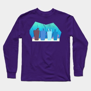 Bikini Bottom Skyline Long Sleeve T-Shirt